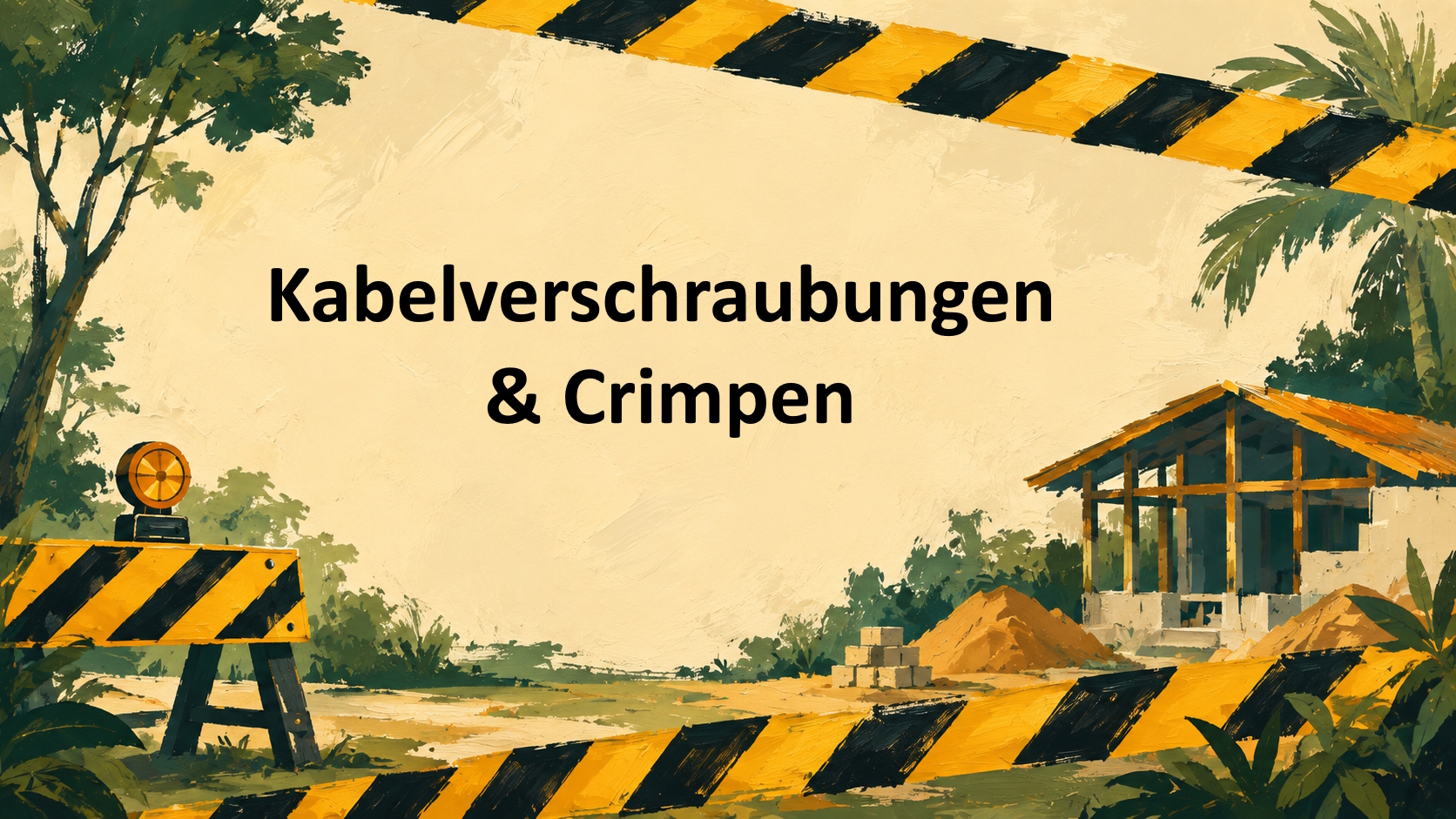 Bald: Kabelverschraubungen & Crimpen